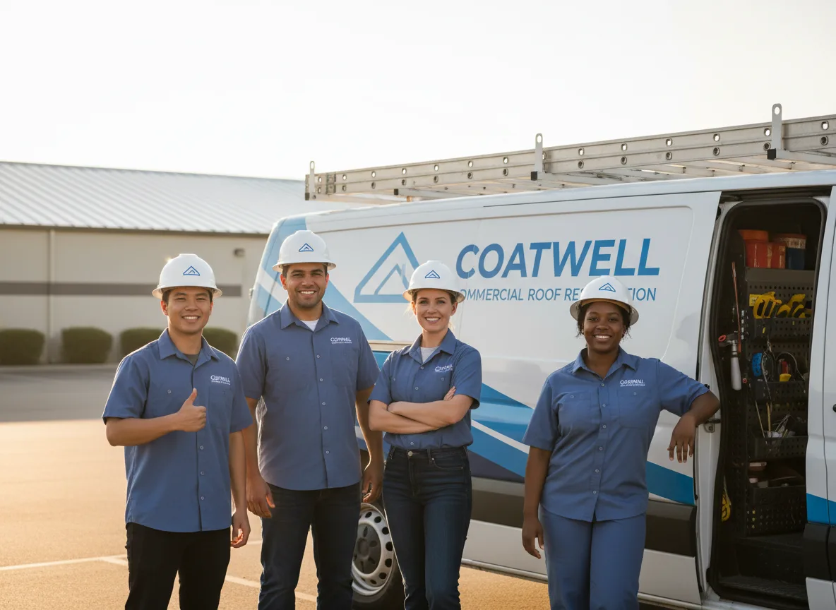 Commercial roof coating company in Hays, KS